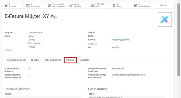 e-arşiv fatura