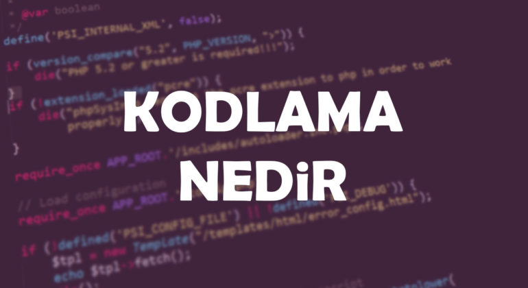 kodlama-nedir